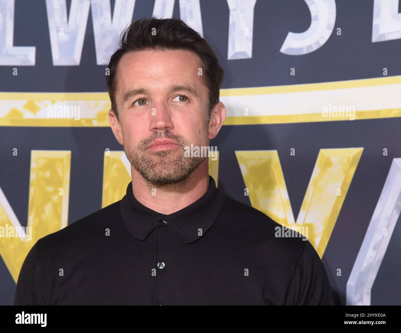 Rob McElhenney at the season 14 premiere of 
