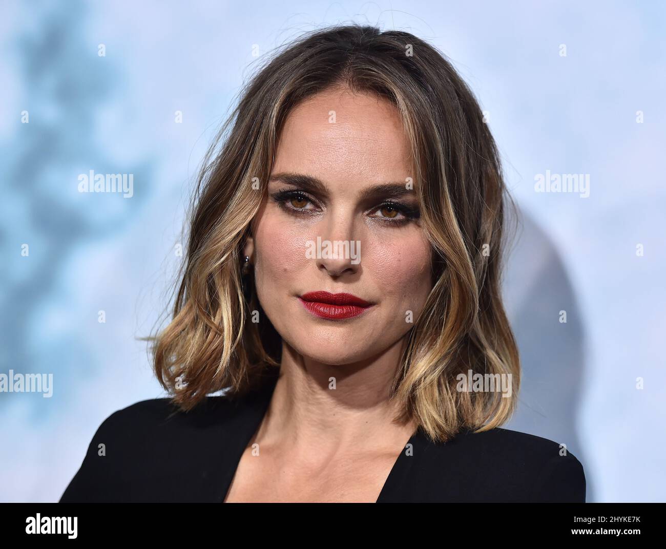 Natalie Portman arriving to the 'Lucy In The Sky' Los Angeles Premeire at Zanuck Theater on September 25, 2019 in Los Angeles, CA. Stock Photo