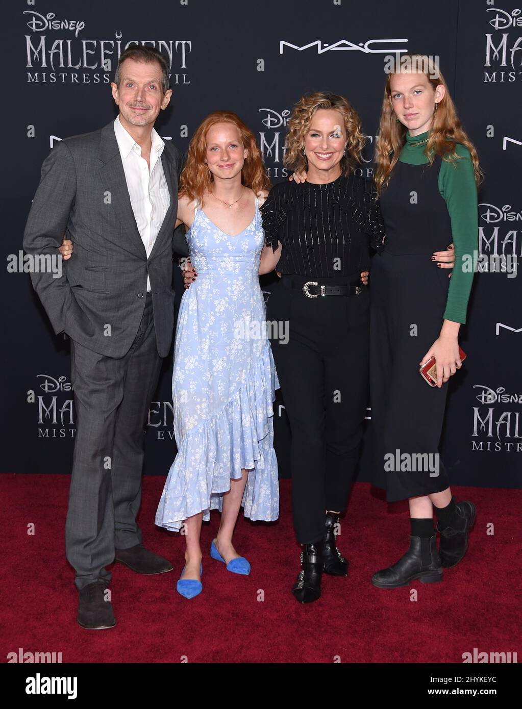 Gildart Jackson, Piper Quincey Jackson, Melora Hardin and Rory Jackson