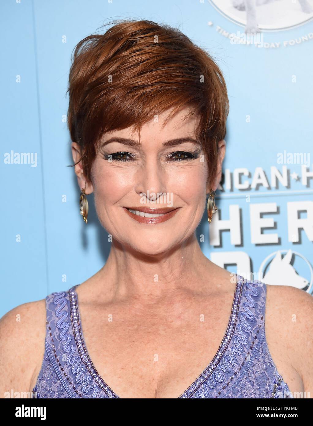 Carolyn Hennesy arriving to the American Humane Hero Dog Awards at