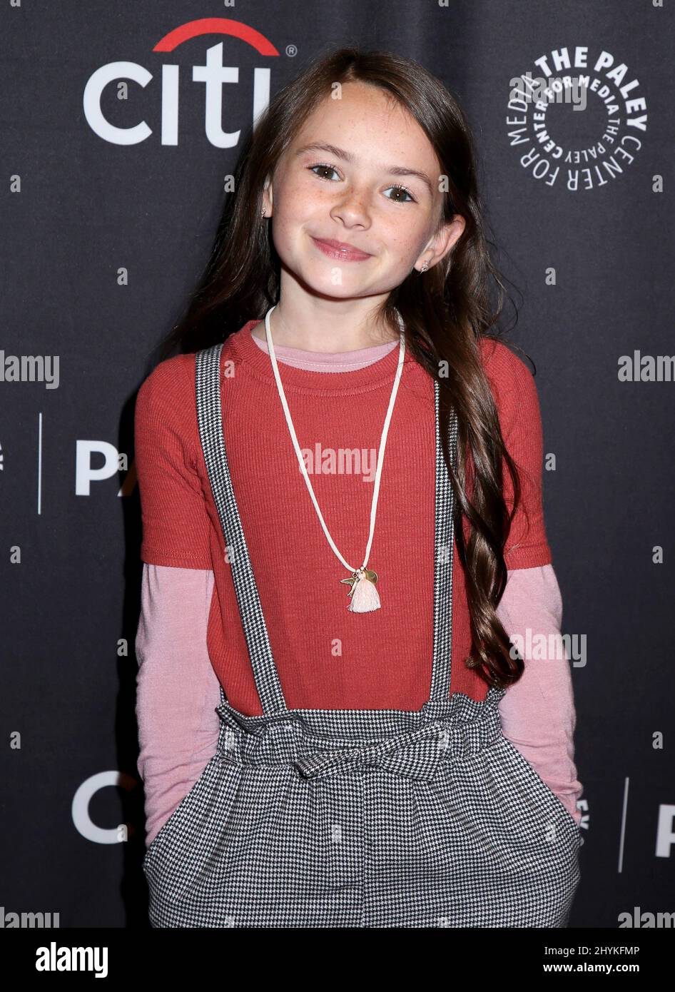Cailey Fleming attending PaleyFest NY The Walking Dead at The Paley(02)