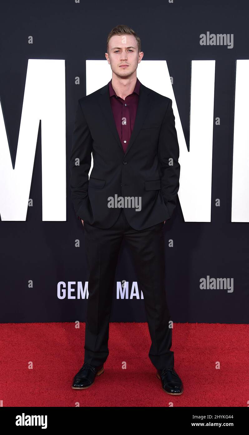 Justin James Boykin at the Los Angelese premiere of 'Gemini Man' held at the TCL Chinese Theatre on October 6, 2019 in Hollywood, CA. Stock Photo