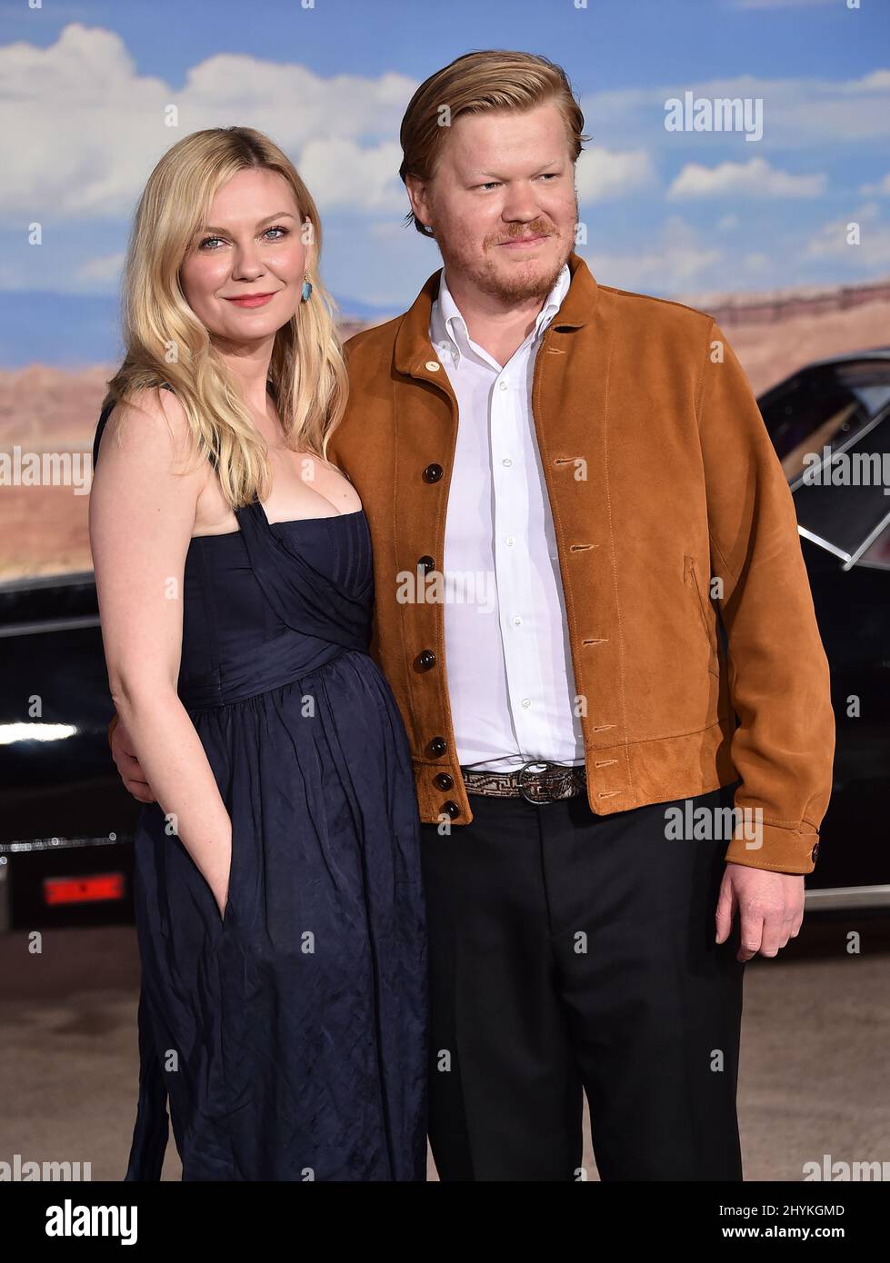 Kirsten Dunst and Jesse Plemons at the premiere of Netflix's "El Camino