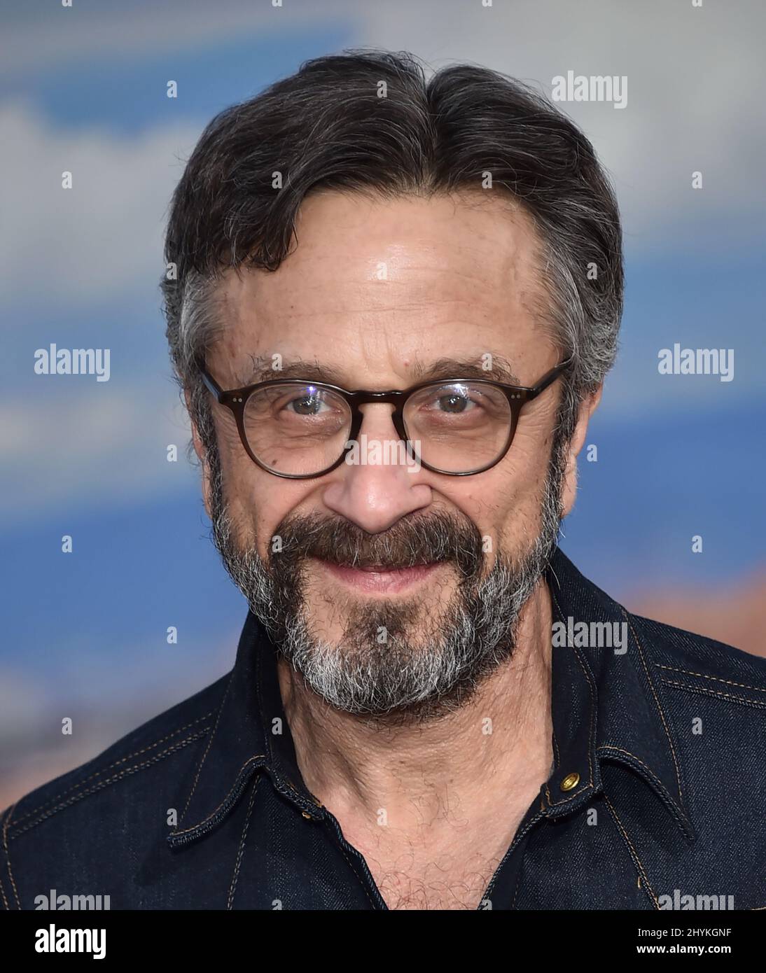 Marc Maron at the premiere of Netflix's 'El Camino: A Breaking Bad Movie' held at the Regency Village on October 7, 2019 in Westwood, USA. Stock Photo