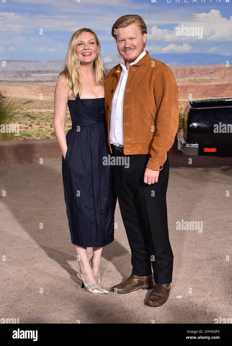 Kirsten Dunst and Jesse Plemons at the premiere of Netflix's "El Camino