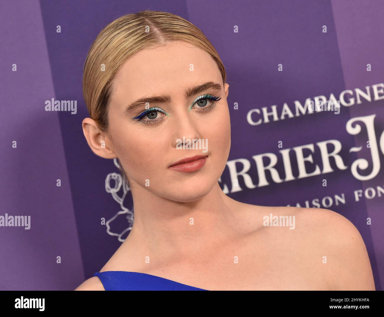 Kathryn Newton at the 2019 amFAR Gala Los Angeles held at Milk Studios