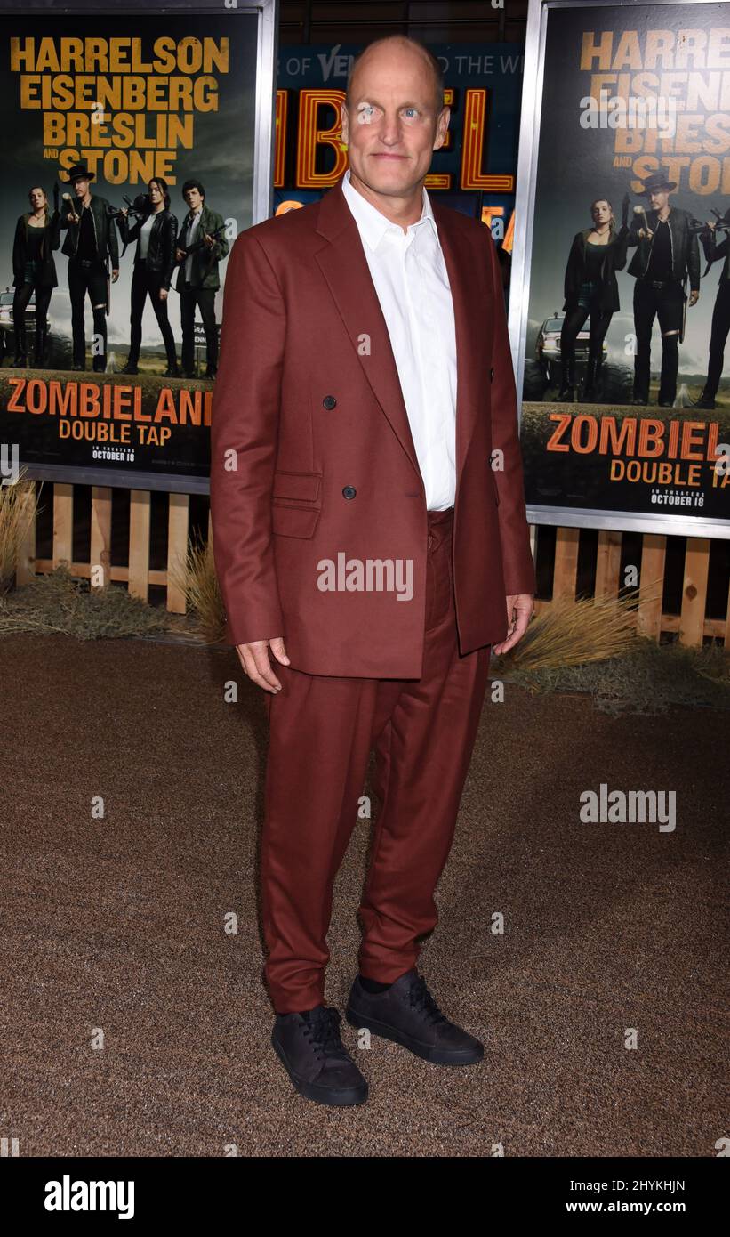 Woody Harrelson at the "Zombieland Double Tap" World Premiere held at