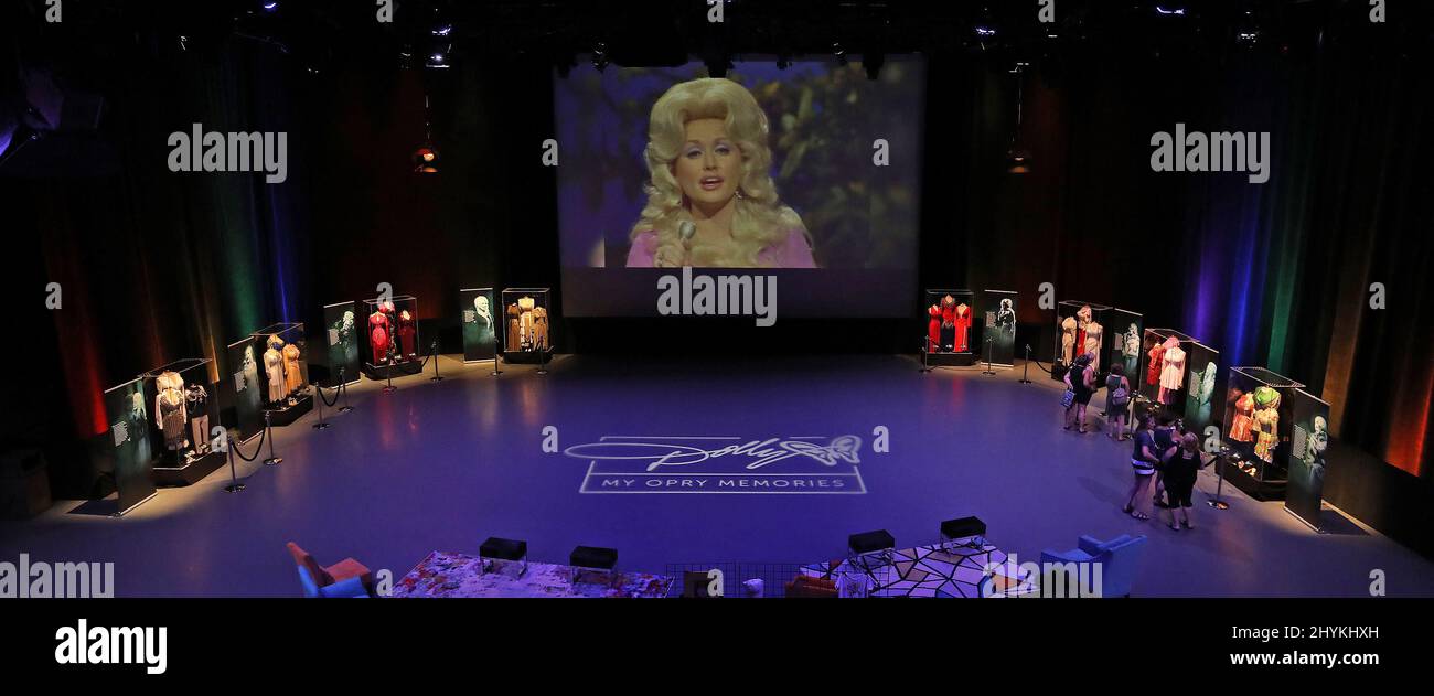 Dolly Parton exhibit in commemoration of her 50th Anniversary as a