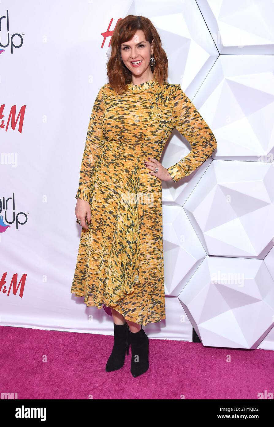 Sara Rue at Girl Up #GirlHero Awards held at the Beverly Wilshire Hotel on October 13, 2019 in Beverly Hills, Los Angeles. Stock Photo