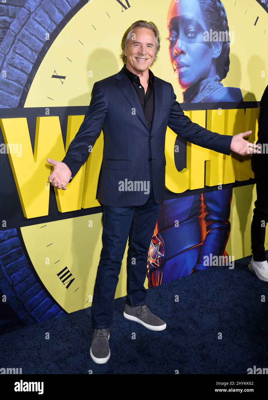 Don Johnson attending the HBO's 'Watchmen' Los Angeles Premiere held at the ArcLight Cinemas Cinerama Dome Stock Photo