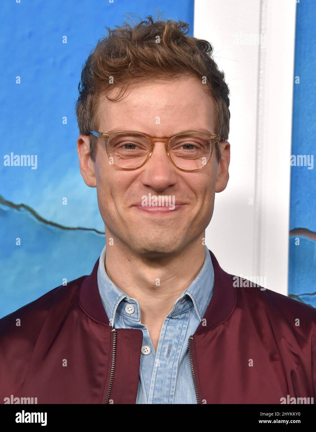 Barrett Foa arriving to the Netflix premiere of €˜Living With Yourself' at ArcLight Cinema Stock Photo