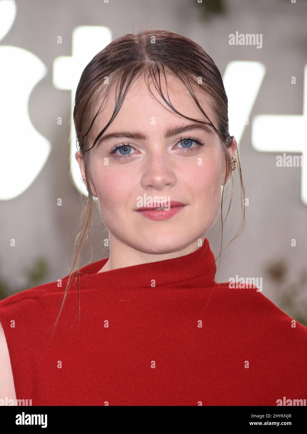 Hera Hilmar at Apple TV+'s 'See' World Premiere held at the Regency Village Theatre on October 21, 2019 in Westwood, CA. Stock Photo