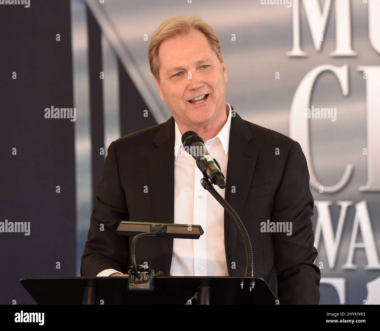 Steve Wariner attending the Music City Walk of Fame Induction Ceremony held at the Music City Walk of Fame Park Stock Photo