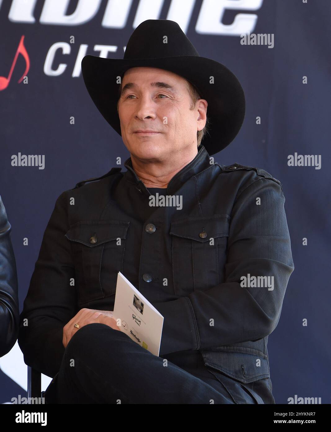 Clint Black attending the Music City Walk of Fame Induction Ceremony