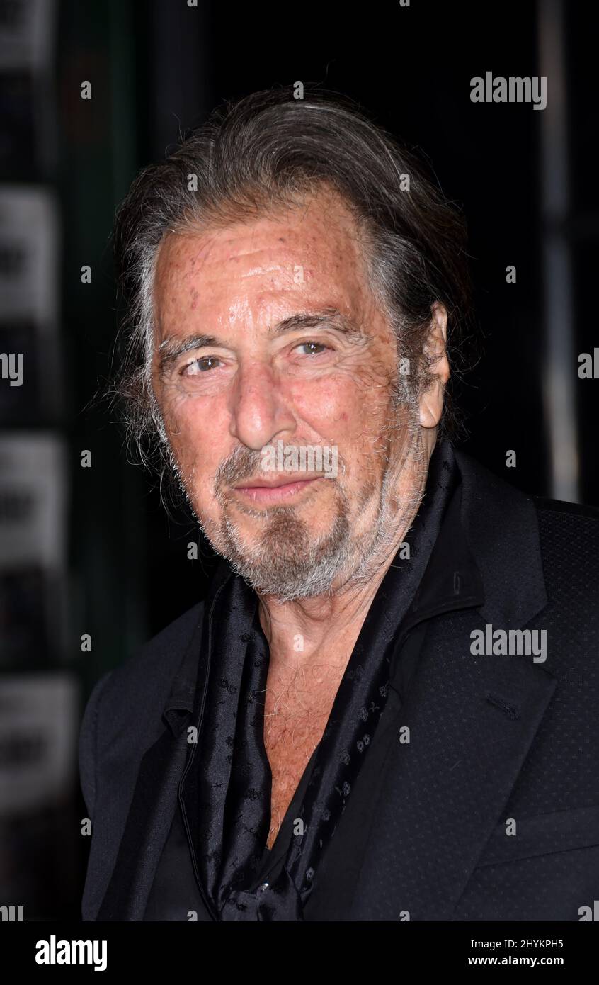 Al Pacino attending the premiere of Netflix's The Irishman, in Los