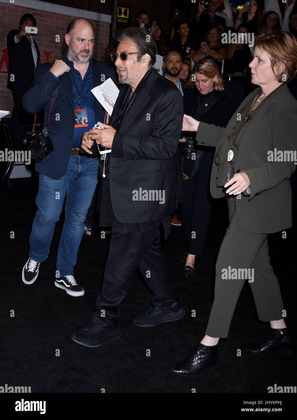 Al Pacino attending the premiere of Netflix's The Irishman, in Los