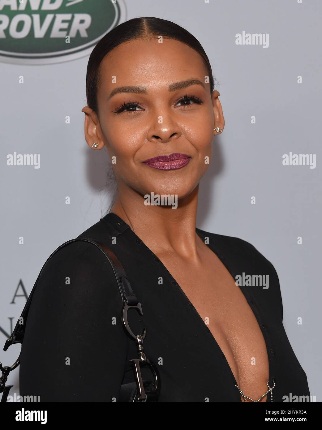 Samantha Mumba arrives at the 2019 British Academy Britannia Awards