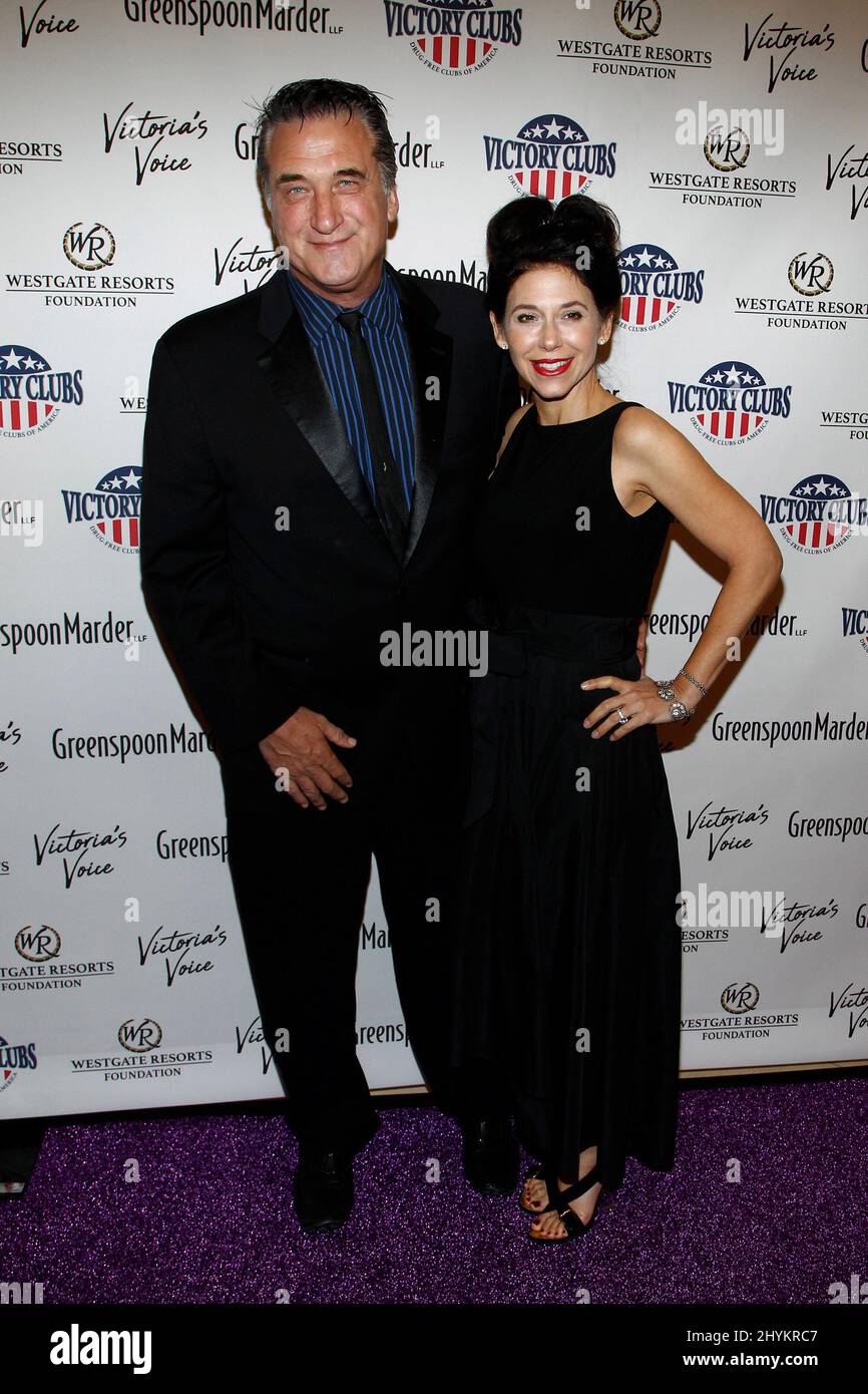 Daniel Baldwin, Elizabeth Baldwin at Victoria's Voice, an evening to save lives presented by the Victoria Siegel Foundation and Greenspoon Marder LLP held at the Westgate Las Vegas Resort & Casino on October 25, 2019 in Las Vegas. Stock Photo