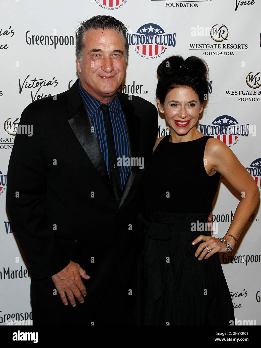 Daniel Baldwin, Elizabeth Baldwin at Victoria's Voice, an evening to save lives presented by the Victoria Siegel Foundation and Greenspoon Marder LLP held at the Westgate Las Vegas Resort & Casino on October 25, 2019 in Las Vegas. Stock Photo