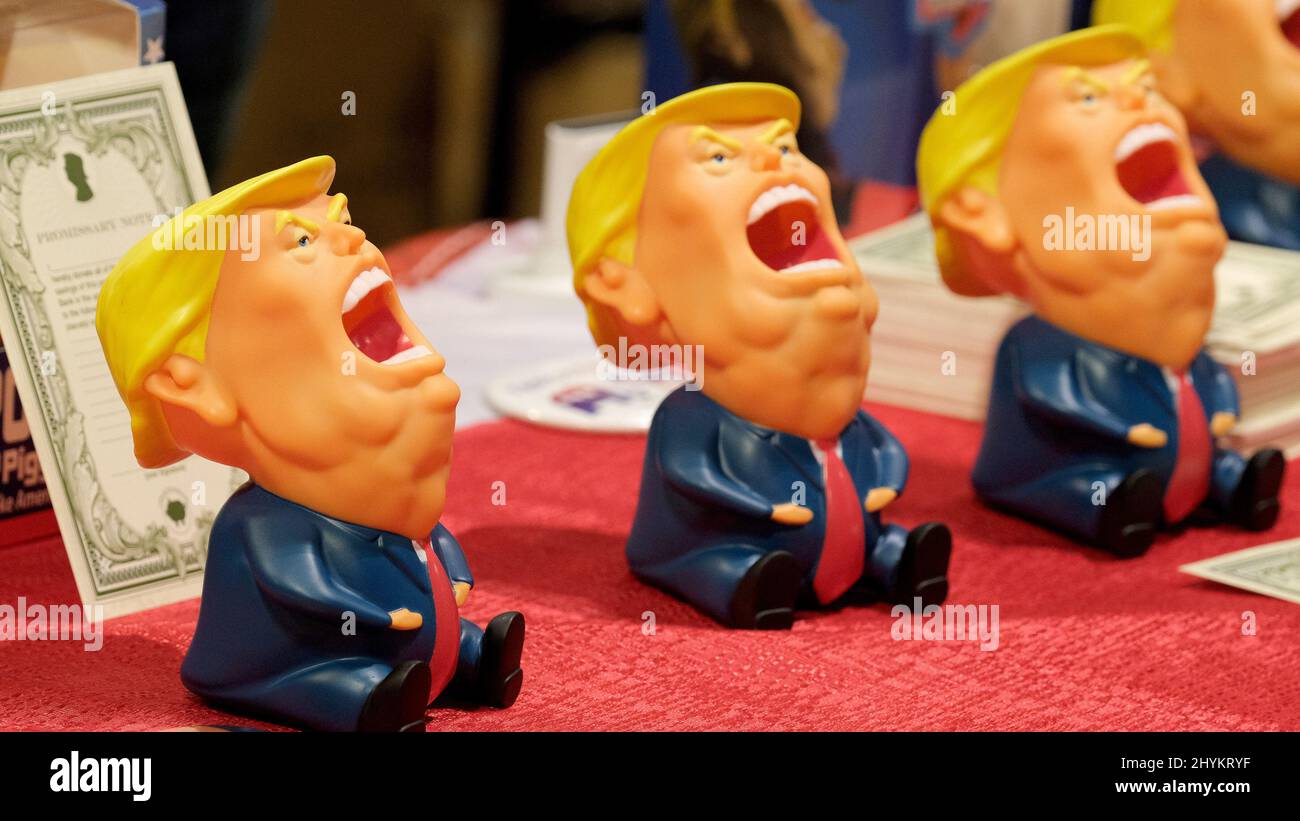 POTUS Piggy Bank at Politicon 2019 held at Music City Center on October 26, 2019 in Nashville, TN. Stock Photo