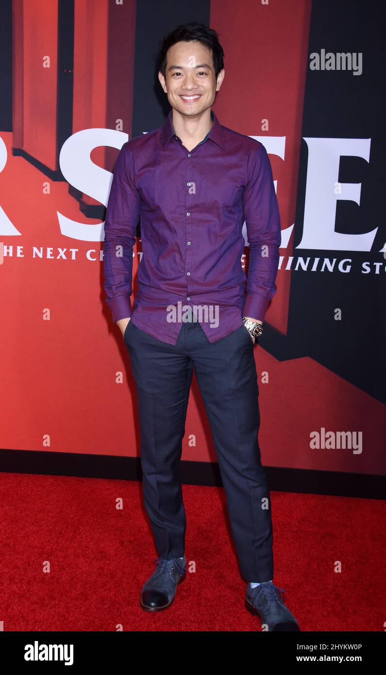 Osric Chau at Stephen King's 'Doctor Sleep' U.S. Premiere held at the Regency Village Theatre on October 29, 2019 in Westwood, Stock Photo