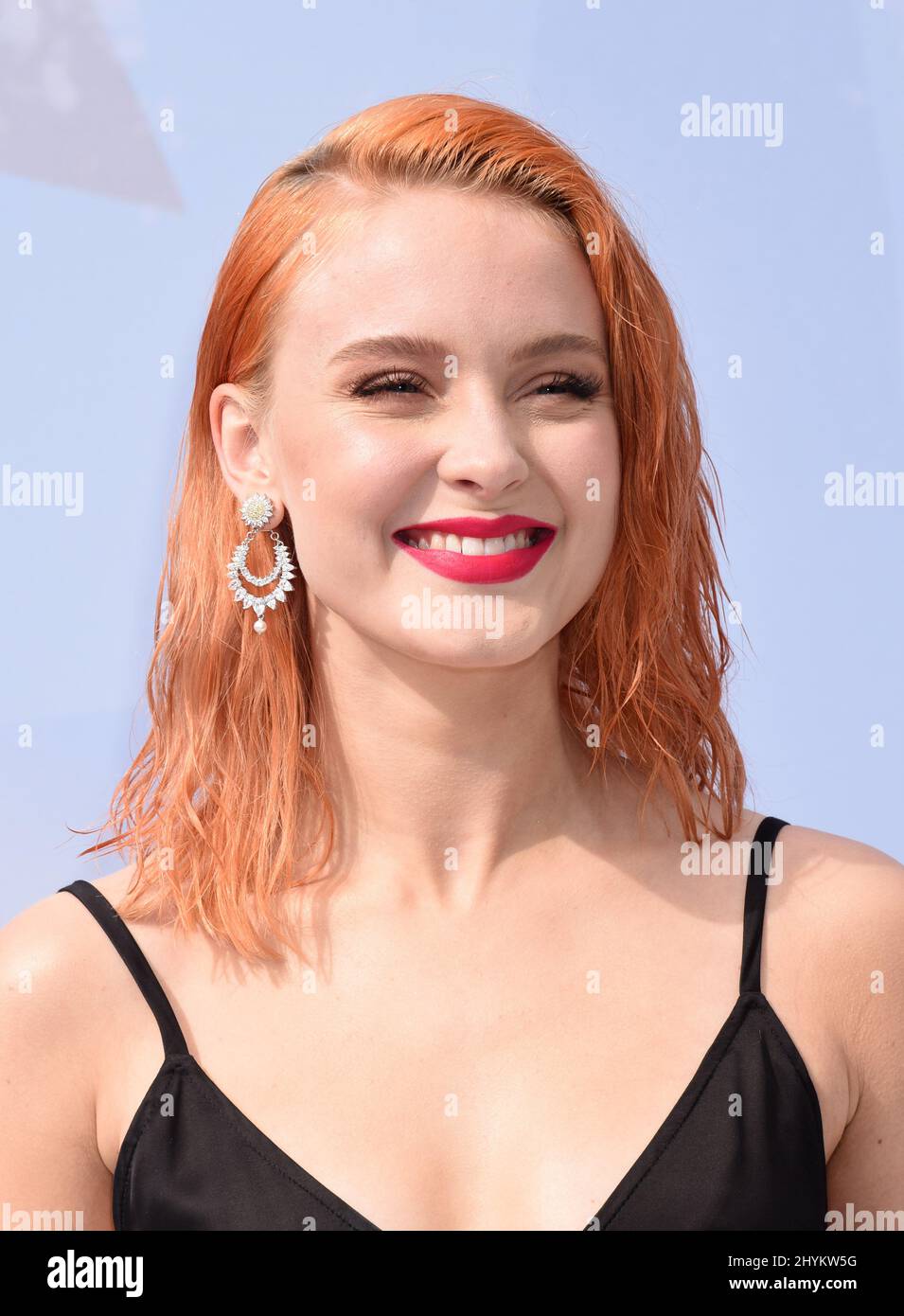Zara Larsson at the "Klaus" Los Angeles Premiere held at the Regency Village Theatre on November