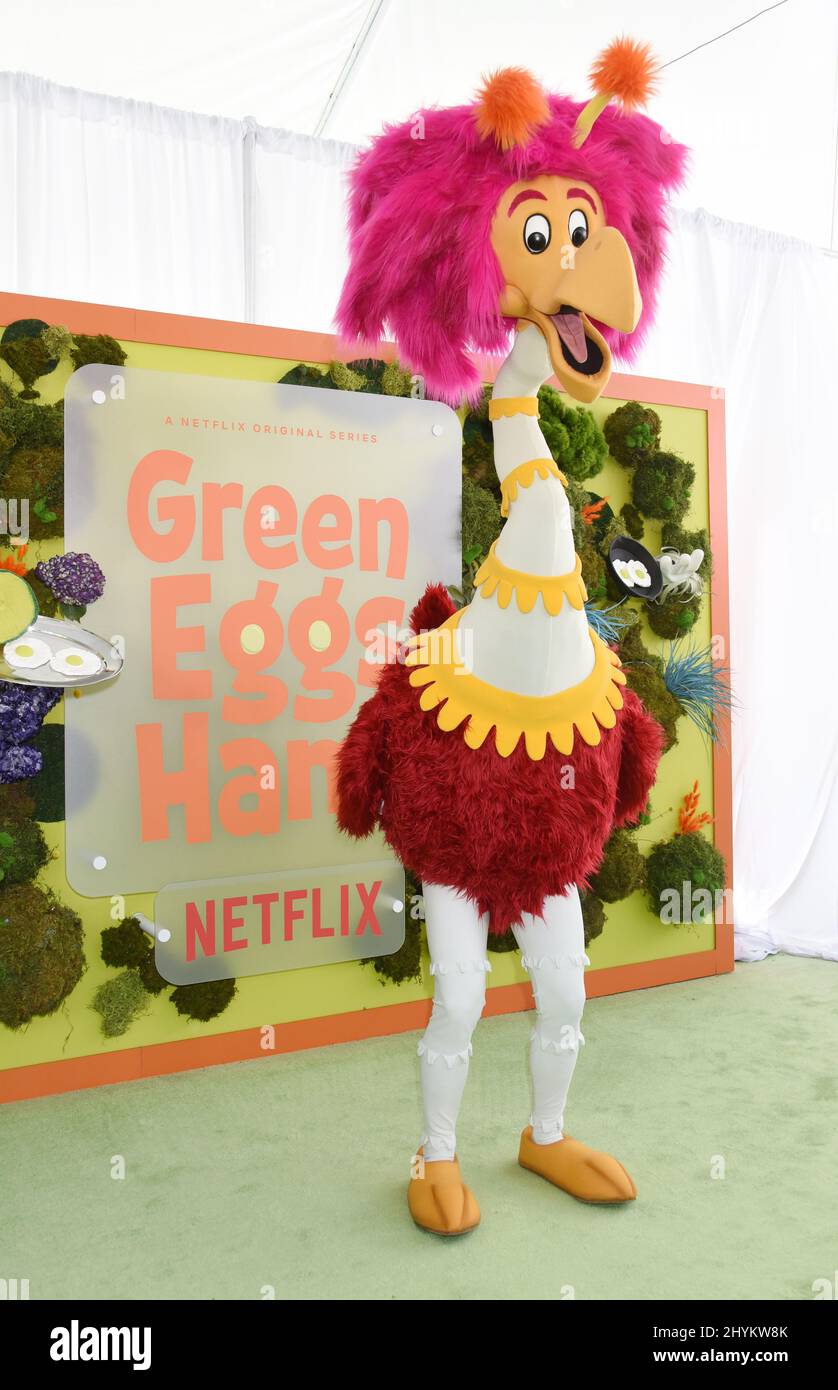 Green Eggs and Ham Character at Netflix's "Green Eggs And Ham" Season 1