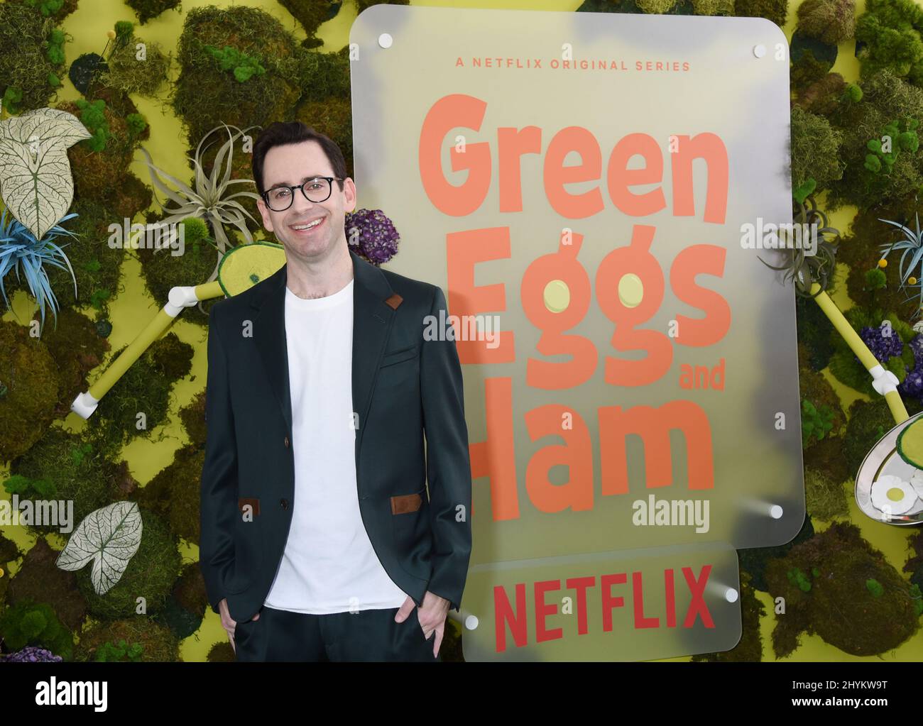 Jared Stern at Netflix's 'Green Eggs And Ham' Season 1 Premiere and Family Fun Experience held at the Hollywood Post 43 on November 3, 2019 in Hollywood, CA. Stock Photo