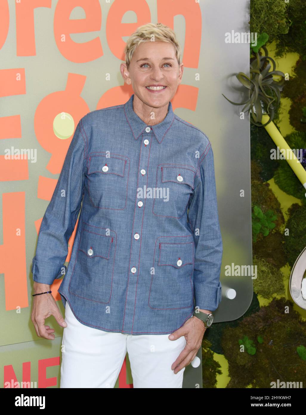 Ellen DeGeneres at Netflix's "Green Eggs And Ham" Season 1 Premiere and