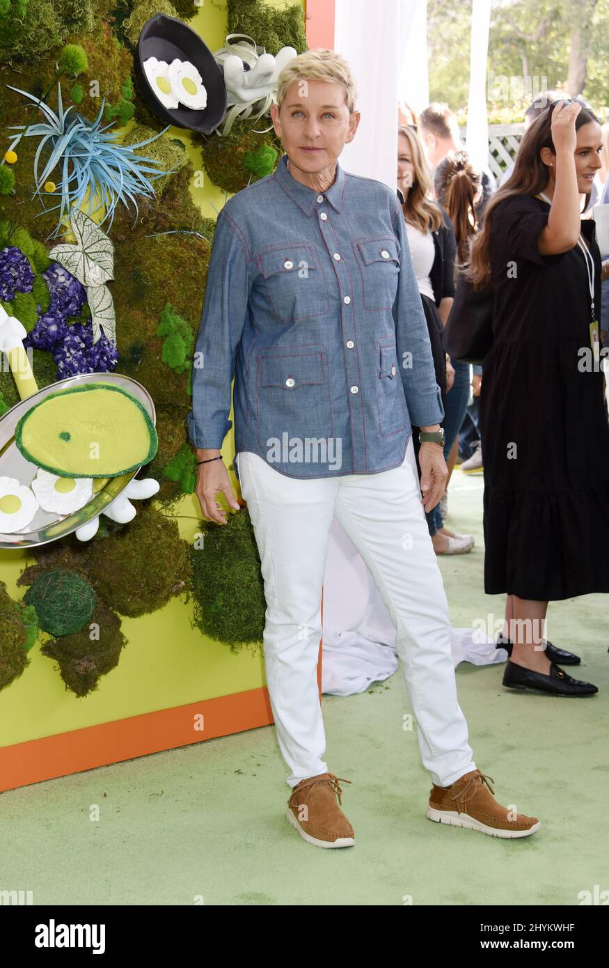 Ellen DeGeneres at Netflix's "Green Eggs And Ham" Season 1 Premiere and