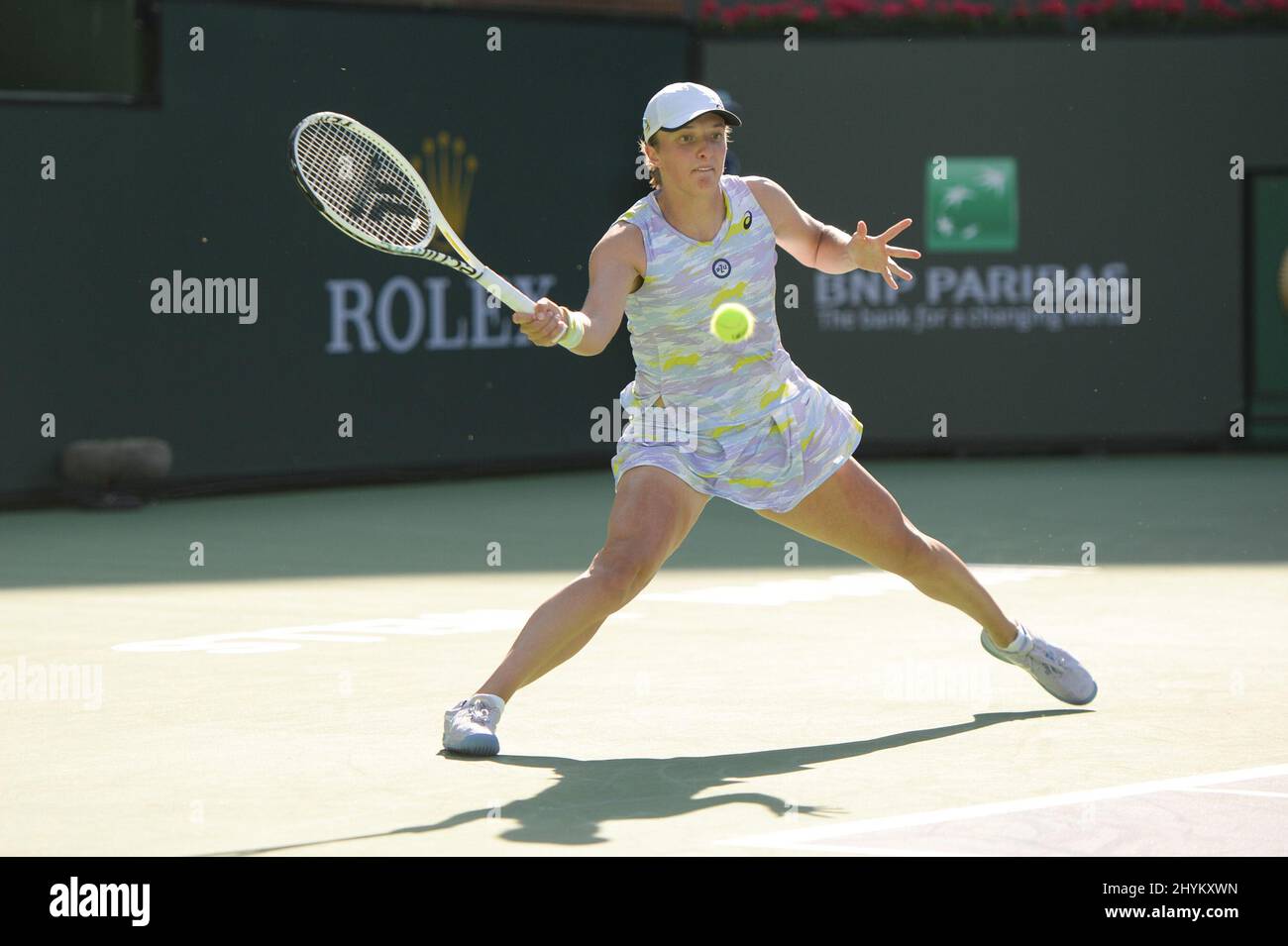 Iga Swiatek (POL) defeated Clara Tauson (DEN) 67 (37), 62, 61, at