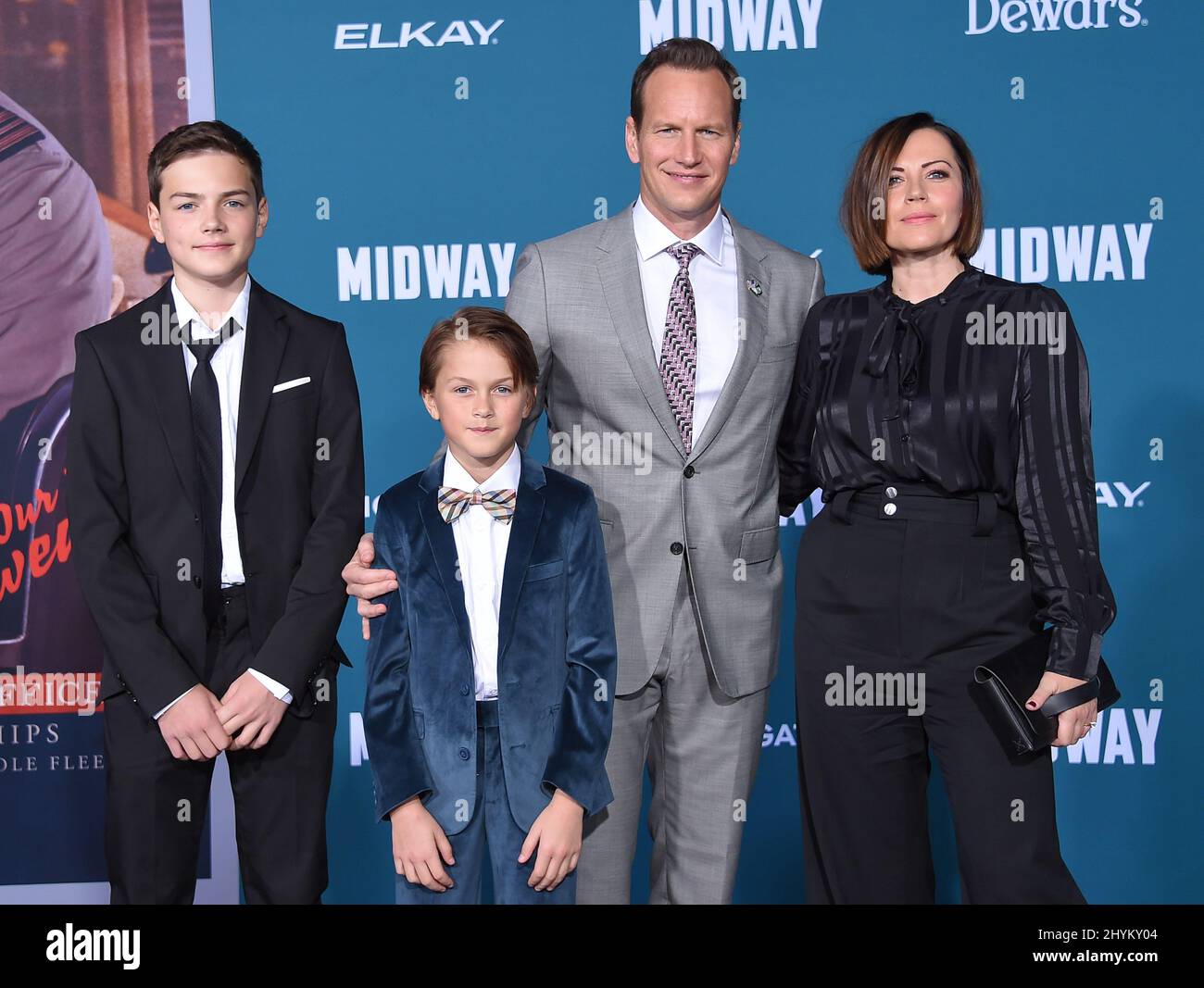 Patrick Wilson, Kassian McCarrell Wilson, Kalin Patrick Wilson a