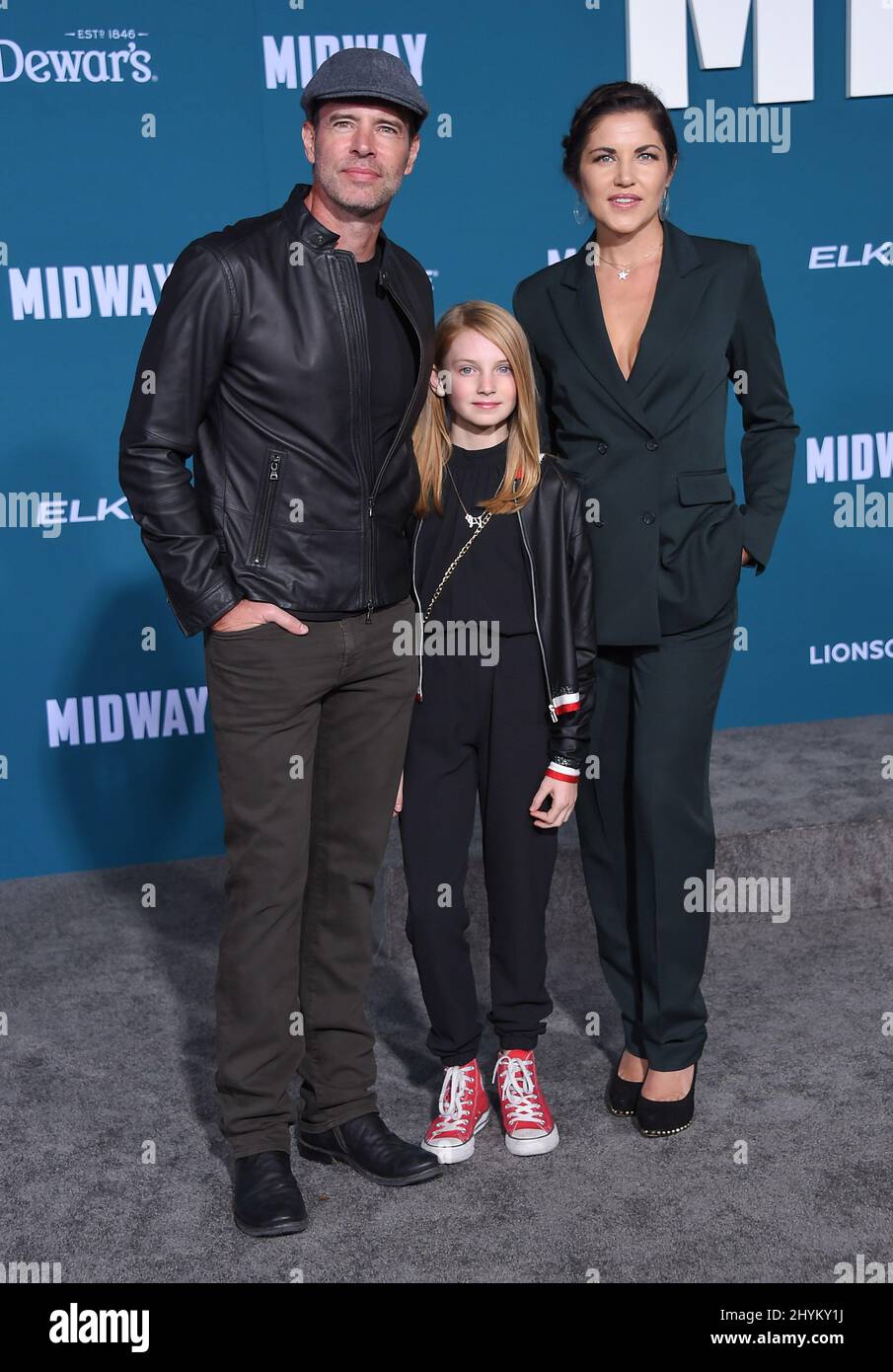 Scott Foley, Malina Jean Foley and Marika Dominczyk attending the World