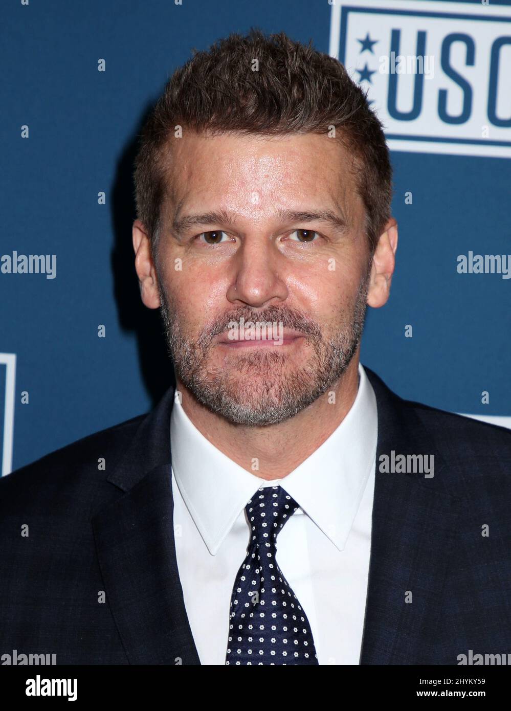 David Boreanaz attending Variety's 3rd Annual Salute to Service held at Cipriani 25 Broadway Stock Photo