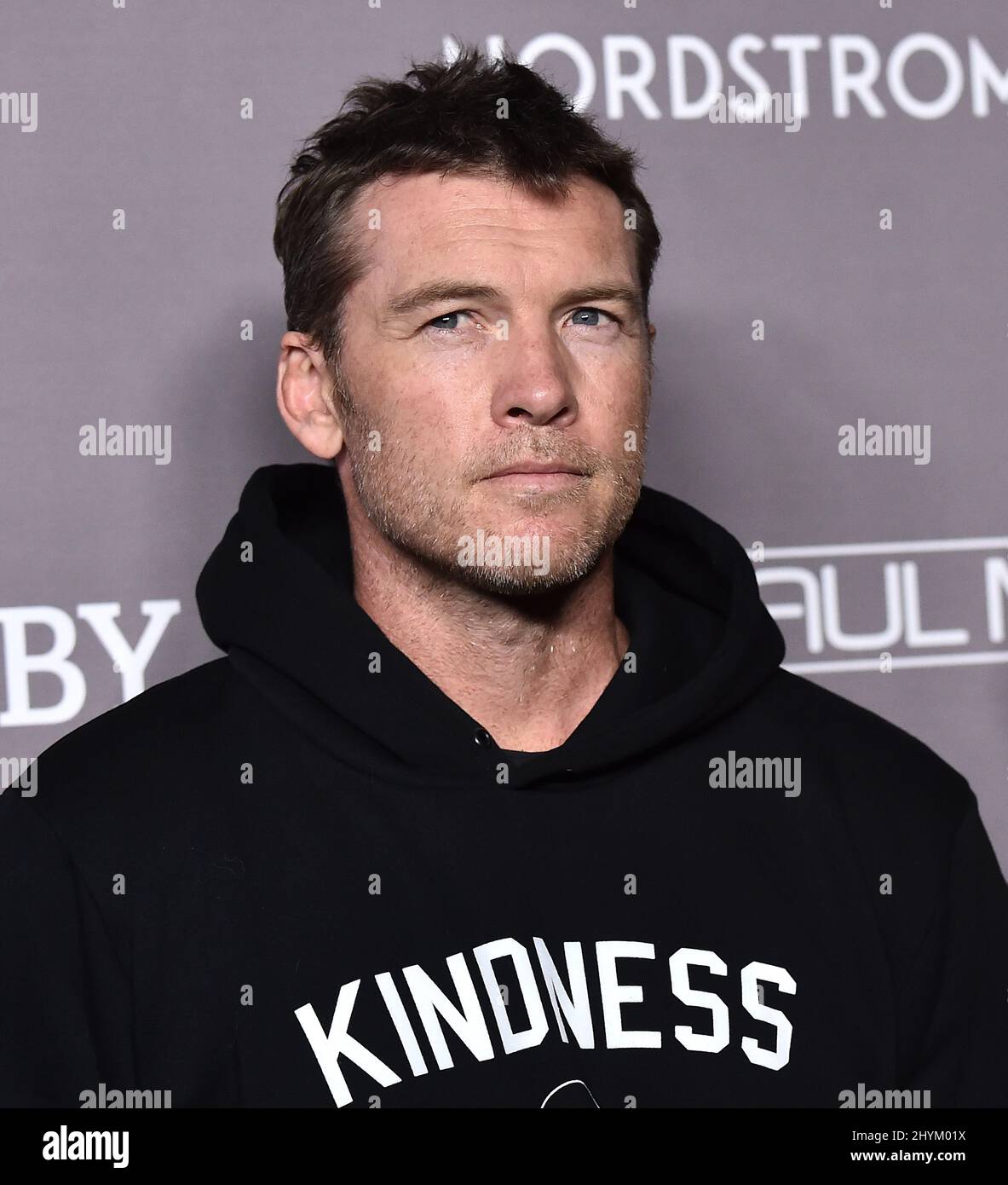 Sam Worthington and Lara Bingle Worthington at the 2019 Baby2Baby Gala