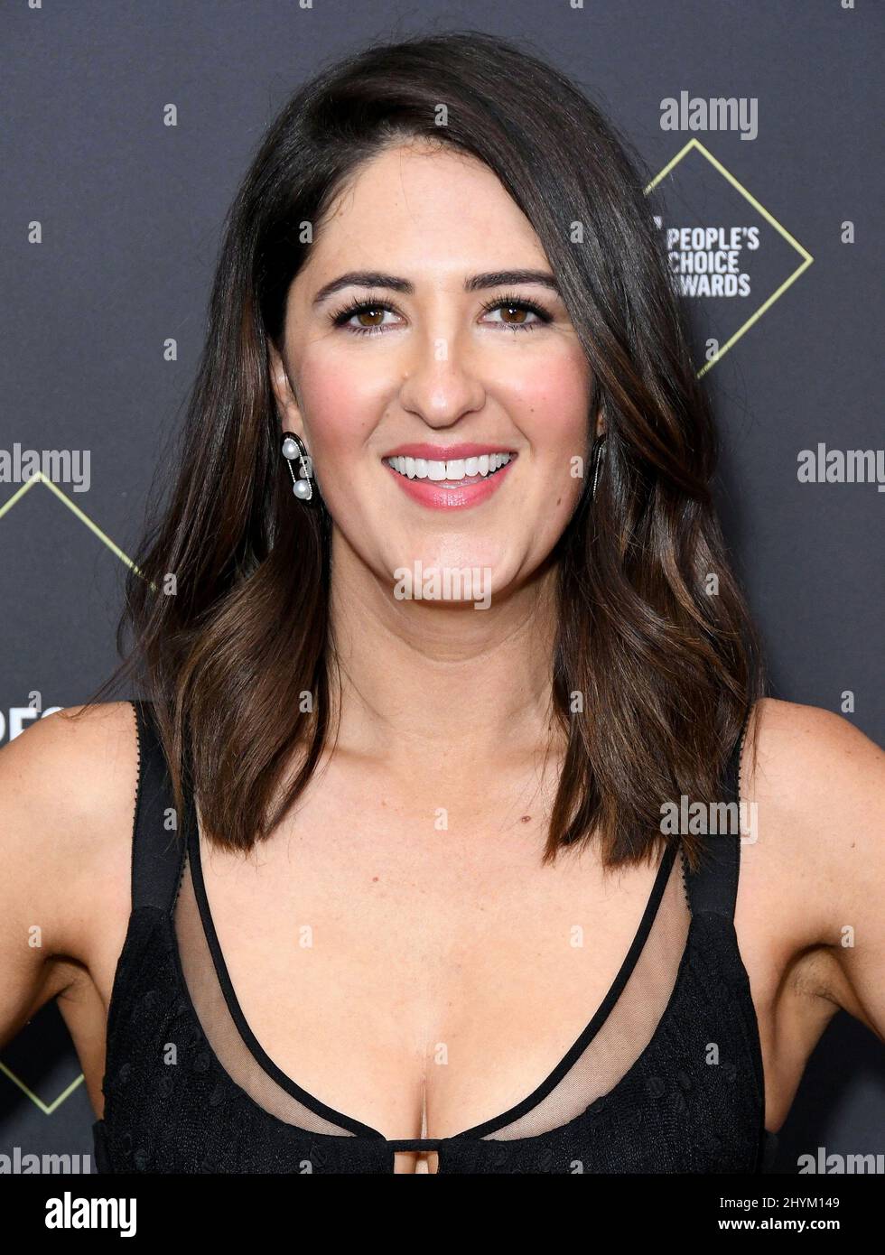 D'Arcy Carden in the pressroom at the 2019 E! People's Choice Awards ...