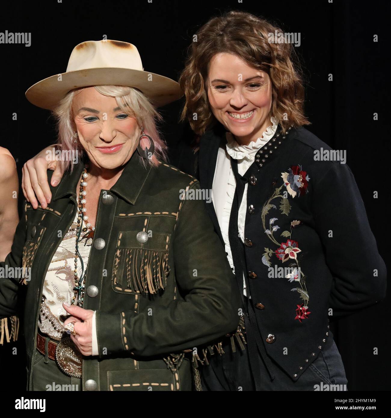 Brandi Carlile and Tanya Tucker at the CMT Next Women of Country 2019