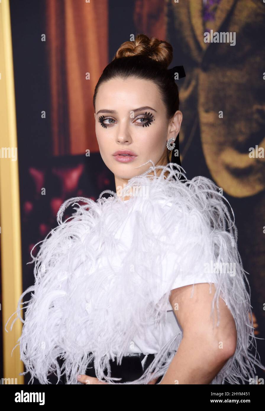 Katherine Langford at the "Knives Out" Los Angeles Premiere held at the