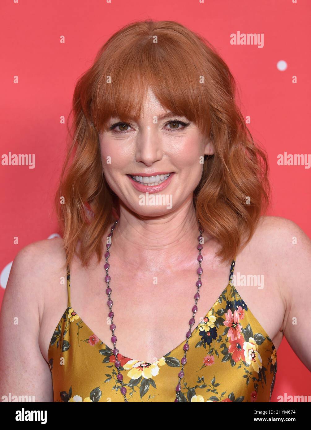 Alicia Witt attending the Christmas Under the Stars€™ Special Screening in Los Angeles Stock