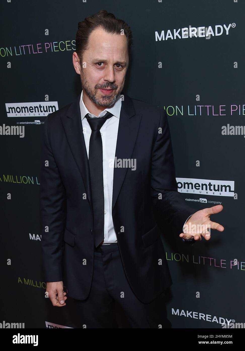 Giovanni Ribisi attending a special screening of A Million Little Pieces in Los Angeles Stock Photo