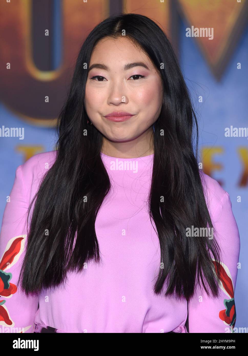 Awkwafina at the world premiere of 