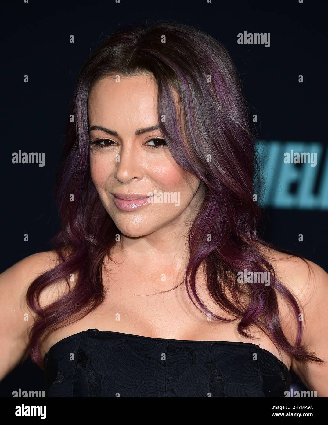 Alyssa Milano at the special screening of Lionsgate's "Bombshell" held
