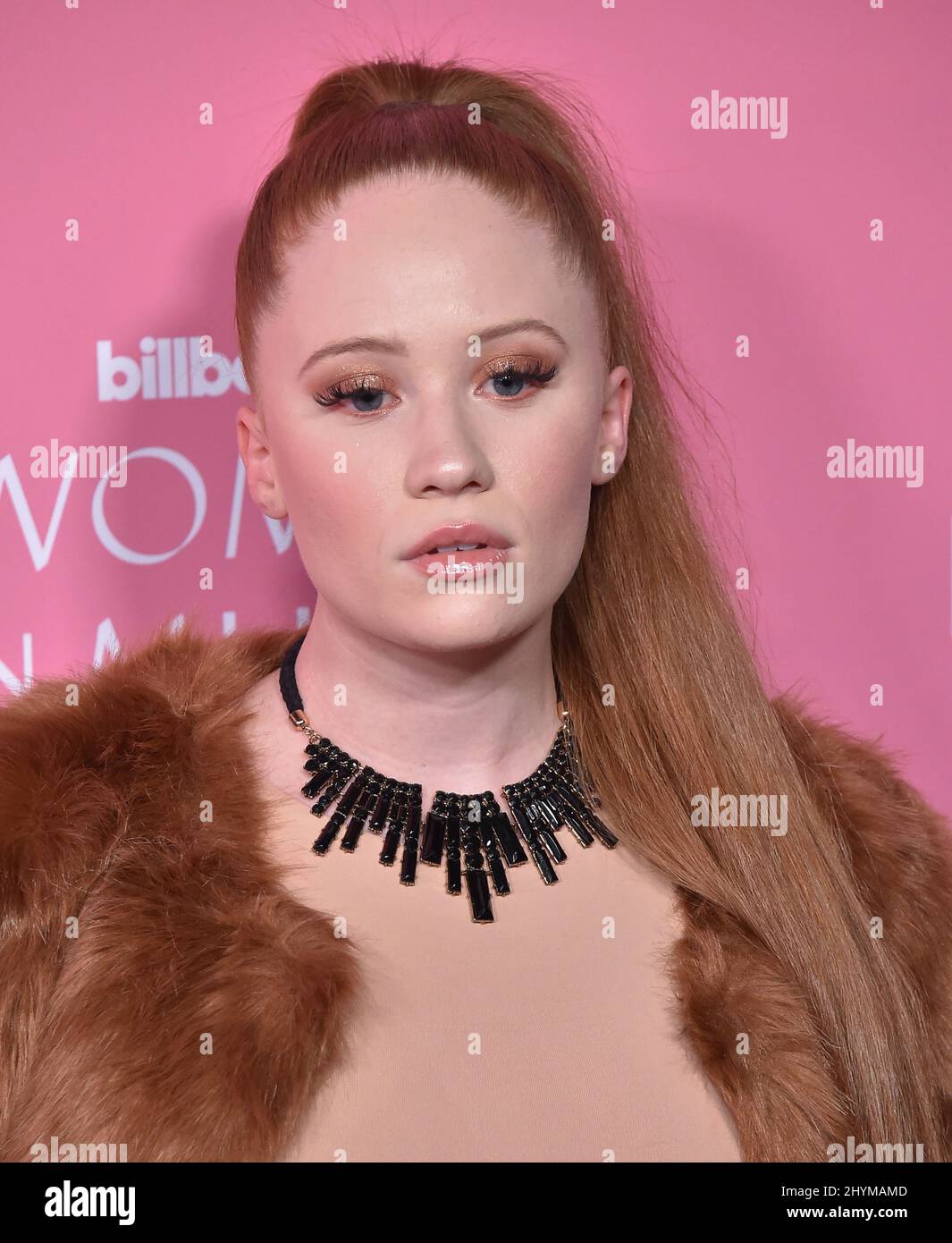 Iyla attending the Billboard's Women In Music 2019 event in Hollywood, USA on Thursday December 13, 2019. Stock Photo