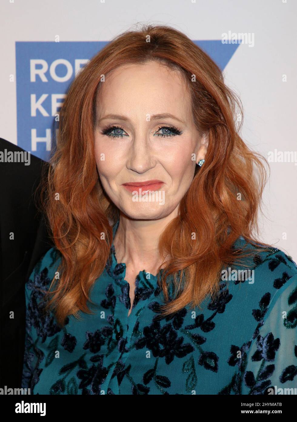 J.K. Rowling attending the RFK Ripple of Hope Awards in New York City ...