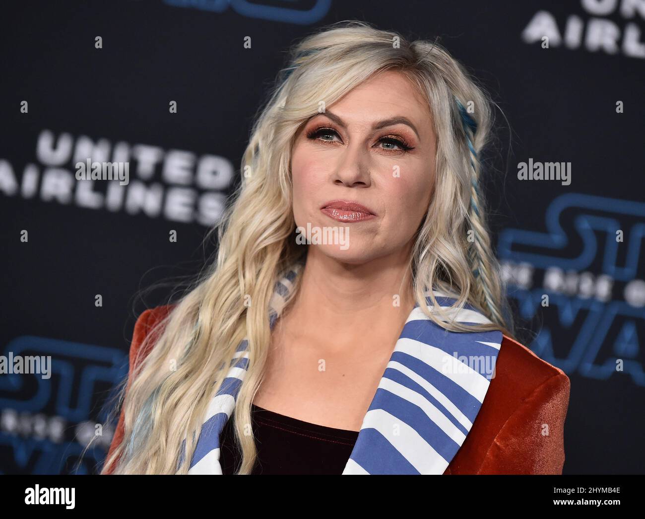 Ashley Eckstein attending the World Premiere of Star Wars: The Rise of Skywalker in Los Angeles Stock Photo