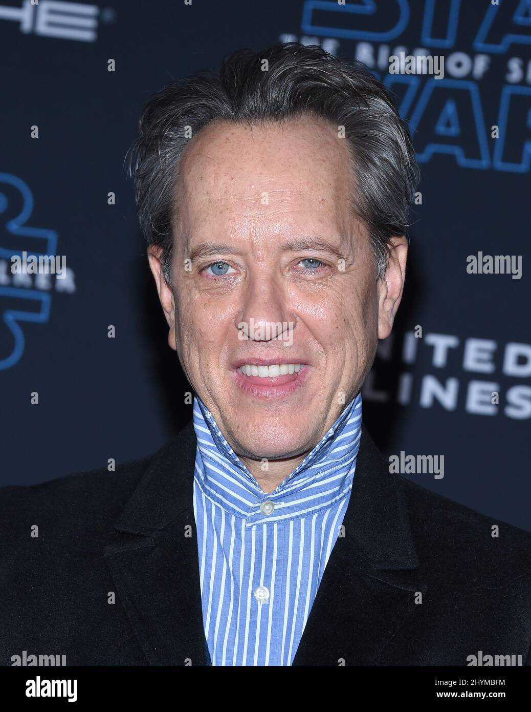 Richard E. Grant attending the World Premiere of Star Wars: The Rise of