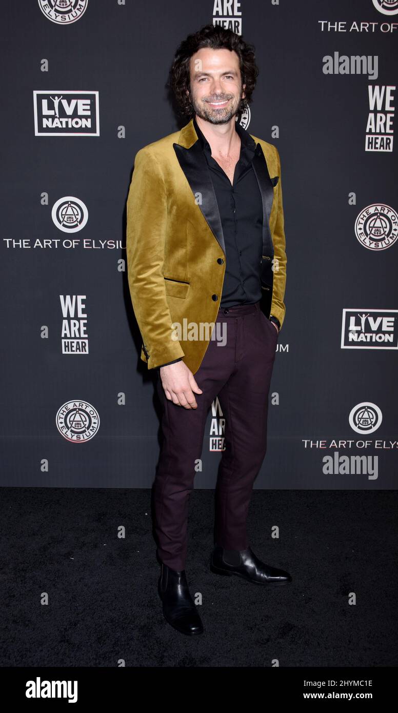 Daniel Hall at The Art of Elysium 13th Annual Black Tie Artistic Experience 'HEAVEN' held at The Palladium Stock Photo