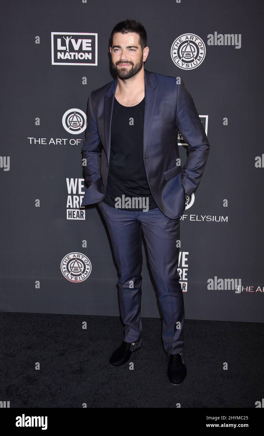 Jesse Metcalfe at The Art of Elysium 13th Annual Black Tie Artistic Experience 'HEAVEN' held at The Palladium Stock Photo