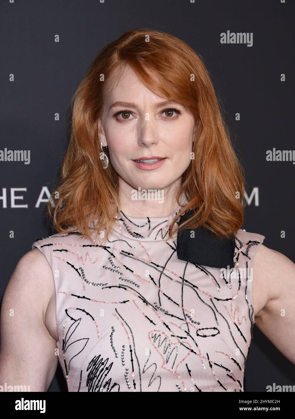 Alicia Witt at The Art of Elysium 13th Annual Black Tie Artistic Experience 'HEAVEN' held at The Palladium Stock Photo
