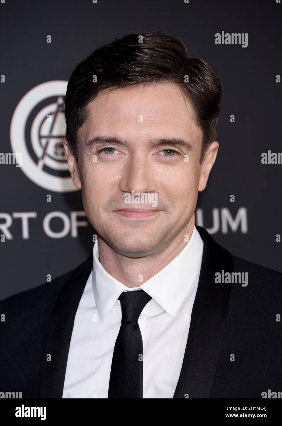 Topher Grace at The Art of Elysium 13th Annual Black Tie Artistic Experience 'HEAVEN' held at The Palladium Stock Photo